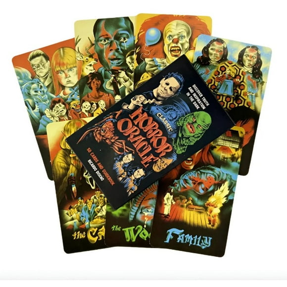 Tarot Oráculo De Terror 50 Cartas + Guía Pdf Espiritual