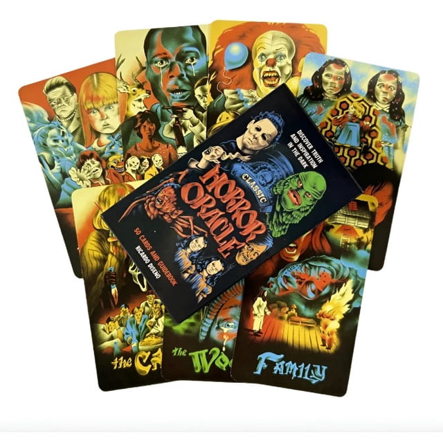Tarot Oráculo De Terror 50 Cartas + Guía Pdf Espiritual