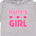 thumbnail image 3 of Inktastic Papas Girl Granddaughter Toddler Hoodie, 3 of 4