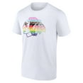 thumbnail image 2 of Men's White Chicago Blackhawks Team Pride Logo T-Shirt, 2 of 3