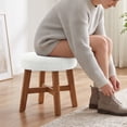 thumbnail image 5 of 1Pc Round Bar Stool Covers, 14-18 Inch Elastic Bar Stool Cushion Cover, Washable Stool Cushion Slipcover for Round Chair, 5 of 6