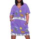 thumbnail image 1 of In the Haunted House Loose Pocket Dress bandage dress womens dress, 1 of 6