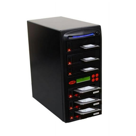 Systor   1-5 SATA 2.5 & 3.5 in. Dual Port  Hot Swap Hard Disk & Solid State Drive Duplicator & Sanitizer