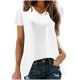 thumbnail image 1 of Tops de chaleco sólido de manga corta con cuello con capucha de verano a la moda para mujer Fridja  ghk7415, 1 of 9