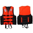 thumbnail image 1 of Chaleco Chaqueta Kuymtek Poliéster para Adultos Con Silbato para Nadar en Bote Naranja XL, 1 of 9