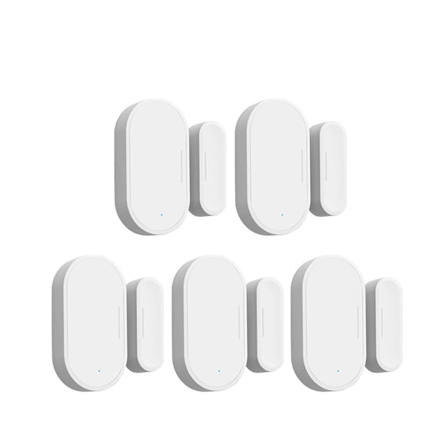 Tuya Zigbee 3.0 Door Window Magnetic Sensor Smart Home Wireless Door Open Closed Detector Work With Alexa