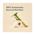 thumbnail image 2 of Premium Bamboo Toilet Paper, 24 Mega Rolls, 300 Sheets Per Roll, 7200 Total Sheets, Strong and Soft, Eco-Friendly, 2 of 9