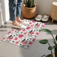 thumbnail image 4 of Pioneer Flower Floral Print Pattern Door Rugs,Washable Non Slip Door Mats Indoor,Decorative Door Mats,Entry Mat Indoor for Entrance,Bedroom,Kitchen,Bathroom,16"x24", 4 of 6