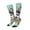 1 Black, variant on Women Crew Soft Moisture-wicking Socks Husky With Dreamcatcher Pattern Design Cotton Socks, One Size fit All