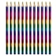 thumbnail image 1 of 12 lápices de colores de colores arcoíris para estudiantes, lápices de madera para pintar., 1 of 7
