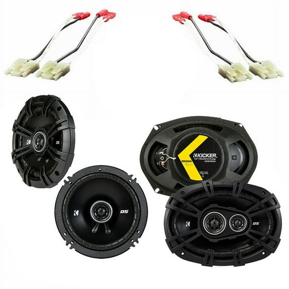 Fits Nissan Xterra 2009-2014 Factory Speaker Upgrade Kicker DSC65 DSC693 Package