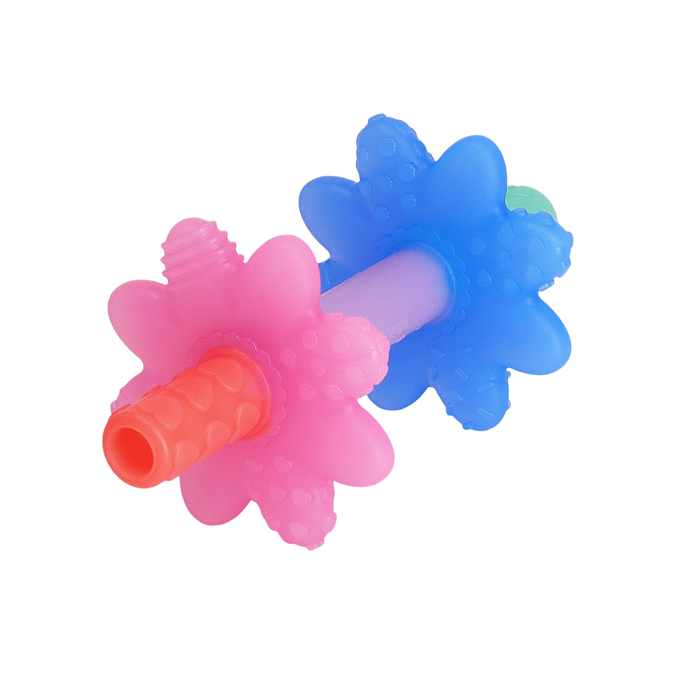 Itzy Ritzy Teensy Tubes Flower Teether 3m+