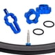 thumbnail image 5 of Adaptador de tuerca de válvula de bicicleta a Presta con llave de instalación Piezas de aplicación de neumáticos tuerca de núcleo de válvulaAzul Zulema adaptador de ojal, 5 of 6