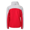 thumbnail image 3 of Women's Cutter & Buck Red Kansas City Chiefs  Charter Eco Recycled Half-Zip Hooded Anorak Jacket, 3 of 3