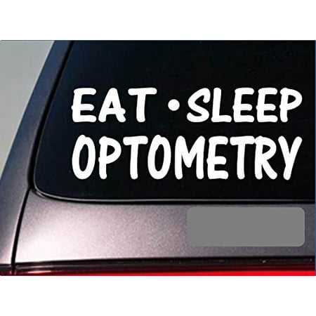 Eat Sleep Optometry Sticker *G952* 8