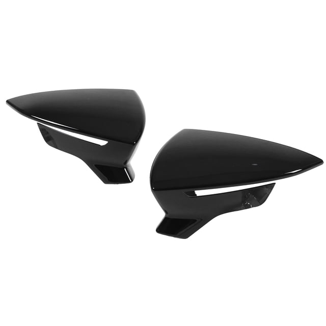 Rearview Mirror Cover , Pair Left Right Rear View Side Door Wing Mirror Cover Trim Replacement Protective Covers Compatible With Leon Mk3 5F ST FR Cupra 2013-2019