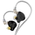 thumbnail image 1 of Audífonos deportivos con cable de armadura equilibrada dinámica HiFi de 3,5 mm para música en el oído (sin micrófono), 1 of 4