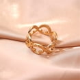 thumbnail image 5 of HomeKingdee Lovely Net Red Classic Trend Smiling Face Crown Ring - Inspirational Jewelry Accessory for Positivity and Gift Giving, 5 of 5