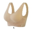 thumbnail image 4 of Minnieouse Sujetador sin costuras sexy y de apoyo para mujeres que quieren comodidad y estilo Push Up Bra Bra Push Up Sujetador deportivo Ropa Ropa interior albaricoque, 1 L, 4 of 6