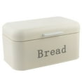 thumbnail image 1 of unbranded Bread Box De Metal Beige Para Countertop Que Mantiene Pan Fresco Y De Cocina, 1 of 8