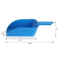 thumbnail image 3 of Cuchara para hielo New Star Foodservice, policarbonato de plástico, 1,89 L, azul, 3 of 9