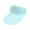 Light Blue, variant on Women's Sun Visor Hat UV Protection Wide Brim Outdoor Swimming Open Light Blue