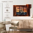 thumbnail image 5 of Elephant Stock Window To Himalayas Wall Art - Nature Canvas Canvas - 12" x 8", 5 of 8