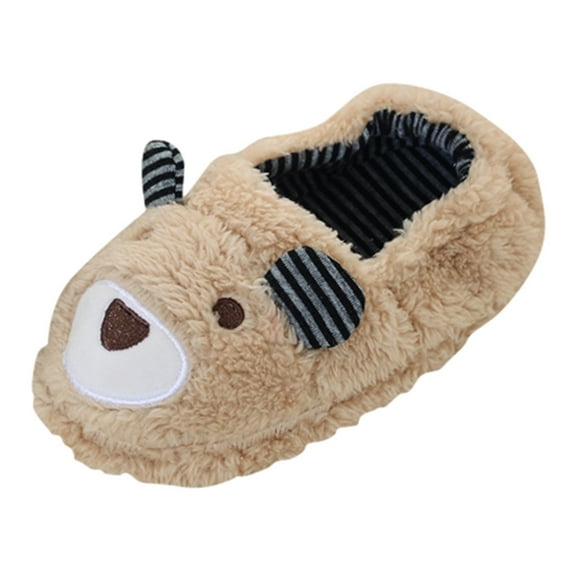 Toddler Slippers Boys Toddler Infant Kids Baby Warm Shoes Boys Girls Soft-Soled Slippers
