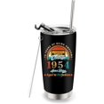 thumbnail image 2 of 70th Birthday Gifts for Women - 1954 Tumbler Cup for Men 20 oz Double-sided Cup Vintage Seventy Birthday Present - Husband Wife Grandma Grandpa Mother''s Day Father''s Day Gift (1954 70th), 2 of 6