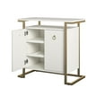 thumbnail image 4 of CosmoLiving by Cosmopolitan Camila Bar Cabinet, White, 4 of 9
