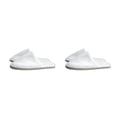 thumbnail image 2 of Zapatillas de hotel desechables Sonducket 10 pares de lana Coral para hombre y mujer zapatos cálidos color sólido Blanco 2Conjunto, 2 of 6