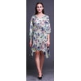 thumbnail image 2 of Bimba Robe Midi de Détente Aquarelle pour Femmes, Tenue de Plage-4x-5x, 2 of 5