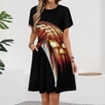 thumbnail image 2 of Halloween Women's Dress Short Sleeve Summer Sundress Summer Women Clothes, 2 of 7