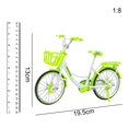thumbnail image 3 of Juguete Miniatura Zulema bicicleta escala 1/8 amarillo, 3 of 5