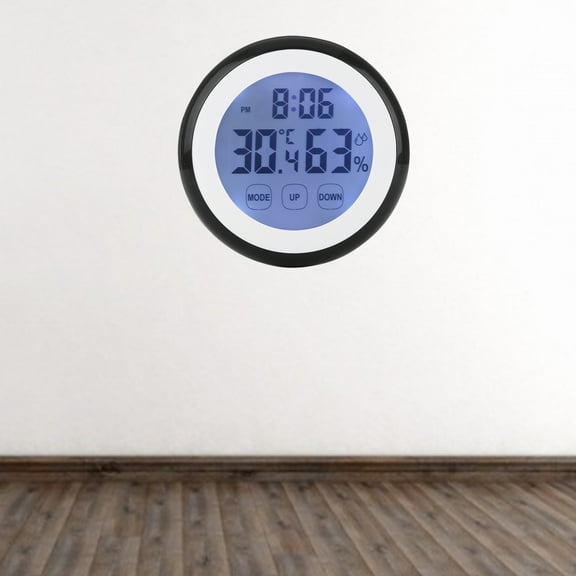 Worgeous Touch Screen Alarm Clock with Thermometer Hygrometer and Calendar for Home Use 4509660