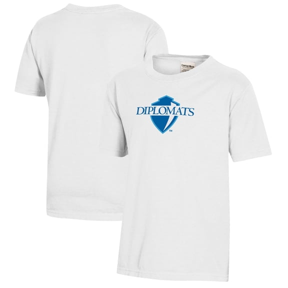 Youth  White Franklin & Marshall Diplomats Logo Comfort Wash T-Shirt