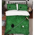 thumbnail image 1 of 3D Golf Course Quilt Cover Set Bedding Set Duvet Cover Pillowcases LXL 304, 1 of 3