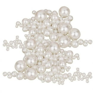 150pcs Faux Pearls Decorative Beads for Sewing Crafts Clothes Decor Wedding