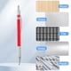 thumbnail image 3 of Sidaley Lápiz de carpintero, herramienta duradera y confiable para dibujo de construcción y carpintería, lápiz automático Suministros de escritura y corrección recambio rojo y rojo, 3 of 6