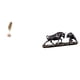 thumbnail image 1 of Escultura nórdica creativa de hoja de metal con forma de toro, figura abstracta con forma de hoja, obra de arte moderna, estatua de animal, adorno Fen, 1 of 8