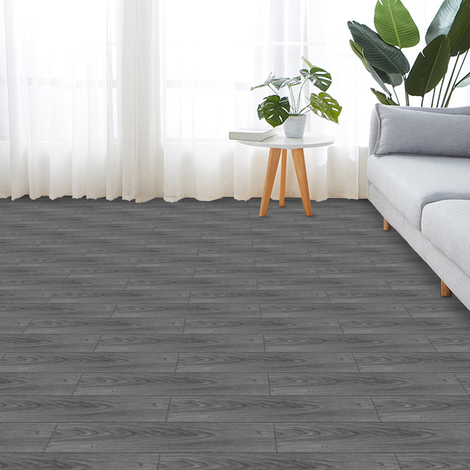 UMIGGEE Peel \u0026 Stick Vinyl Flooring Tile, 40pcs 6\, image size:1600x1600