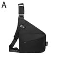thumbnail image 5 of Anti Theft Sling Crossbody Bag, Waterproof Convertible Chest Shoulder Purse with Secure Zippers for Travel Work Sport, 5 of 9