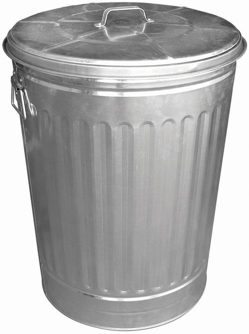 Galvanized Trash Can, 31 Gallon - Walmart.com - Walmart.com