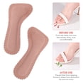 thumbnail image 4 of 1 par de plantillas absorbentes para tacones altos, antideslizantes, de cuero, para uso diario en verano (rosa)., 4 of 7