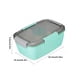 thumbnail image 4 of Advancent Cajas Bento selladas para microondas, doble capa, 2L, ensaladera, mantenimiento fresco, al aire libre, pequeño contenedor de comida, trabajador Mostrada Advancent HA067861-01, 4 of 6