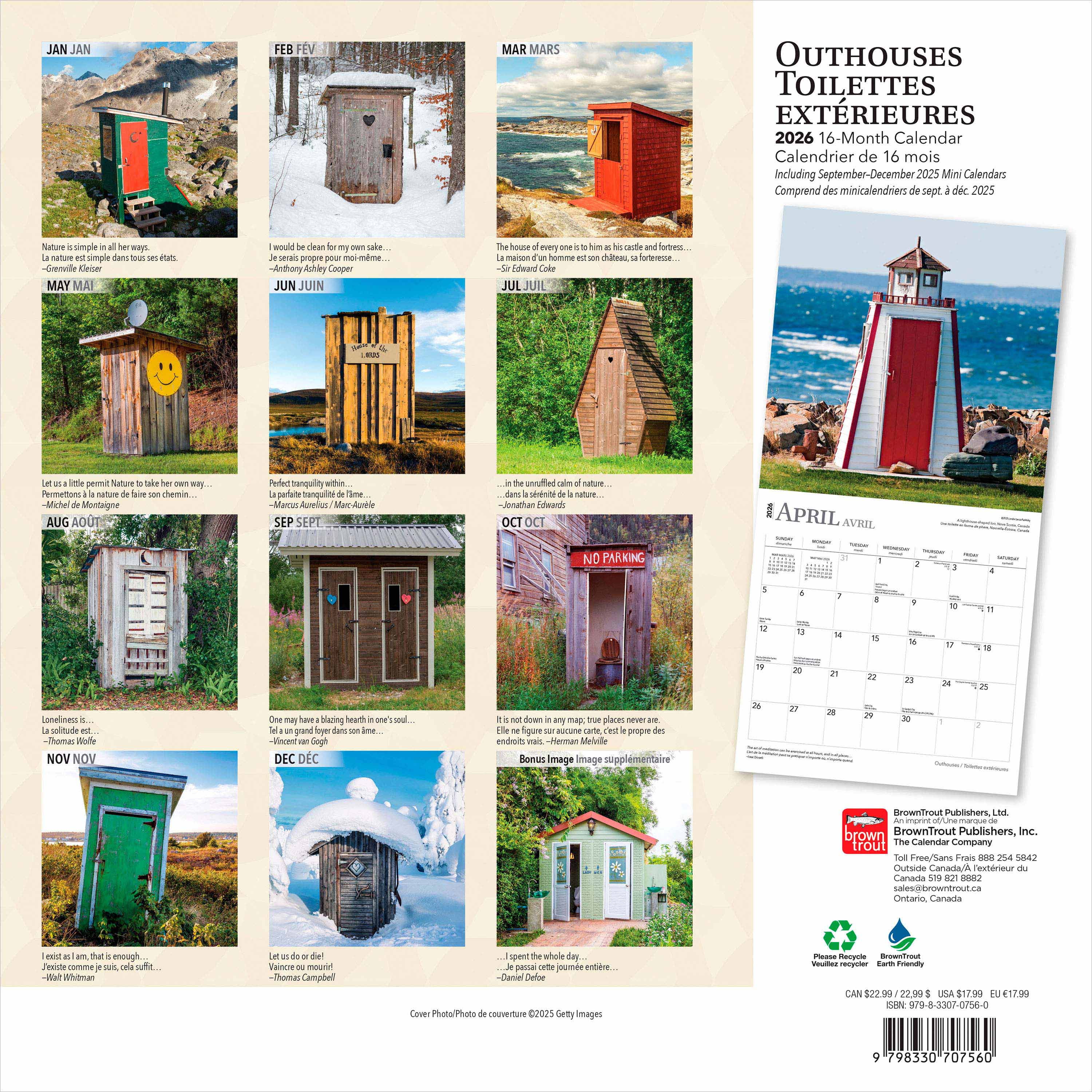 Outhouses Toilettes extérieures 2026 Square ENGLISH FRENCH BTCA