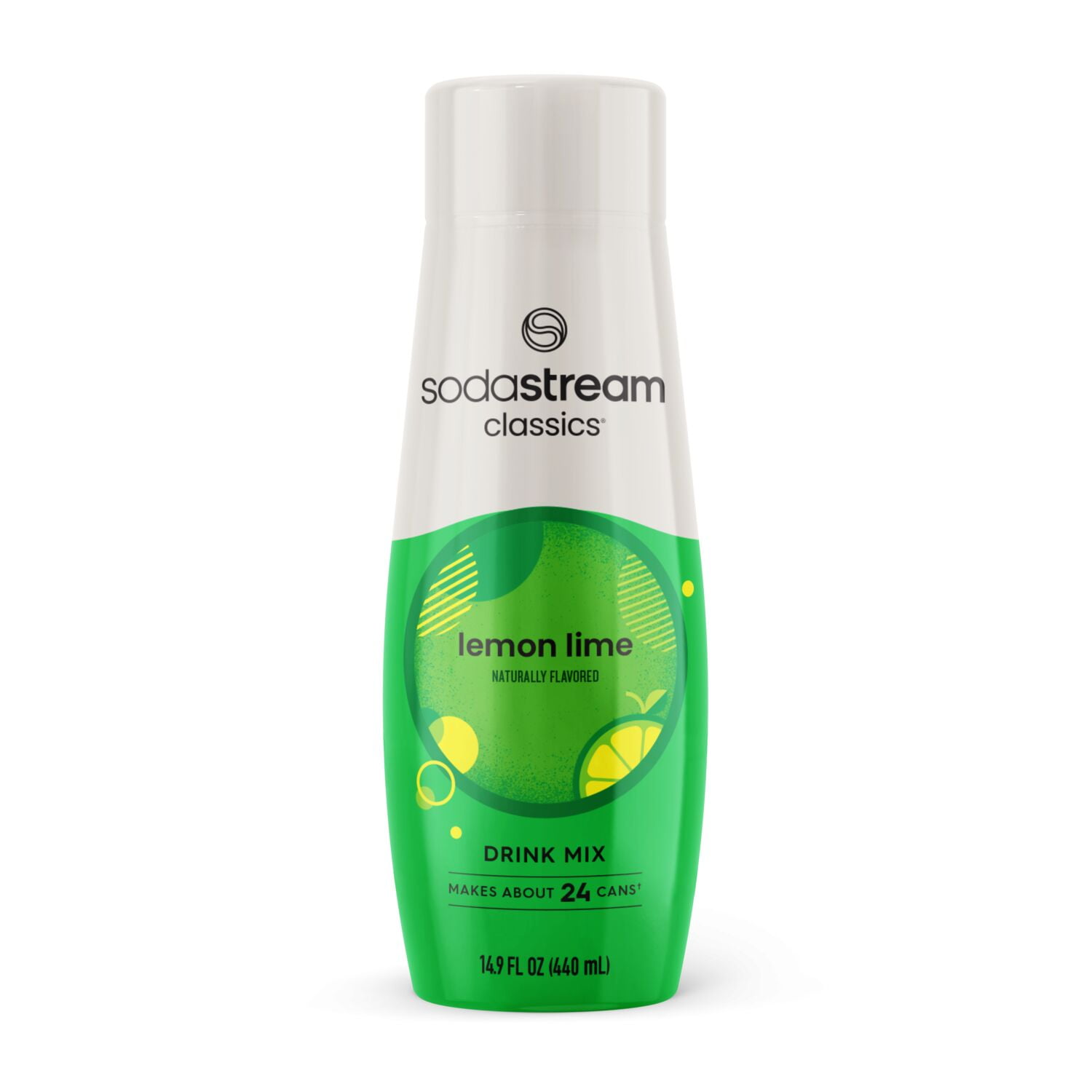 4 Pack SodaStream Lemon Lime Drink Mix, 14.8 Fl. Oz Each