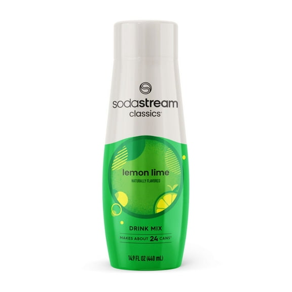 SodaStream Lemon Lime Drink Mix, 14.8 fl oz.