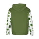 thumbnail image 4 of Sudadera con capucha para hombre, estilo informal, con estampado del Día de San Patricio, con cordón y manga larga, de poliéster., 4 of 5