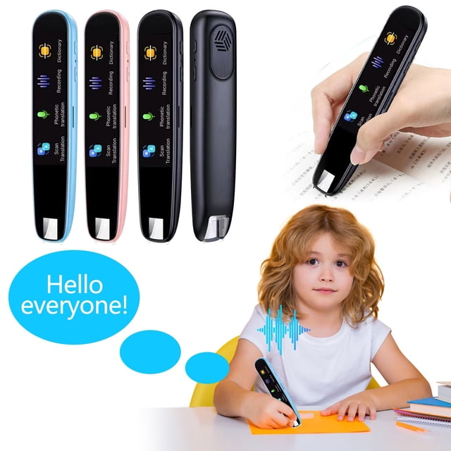 Language Translator Device Multipurpose Translation Device Pen Traductor Multipurpose Translation Pen Languages Translator Device for Students Business Professionalstravelers